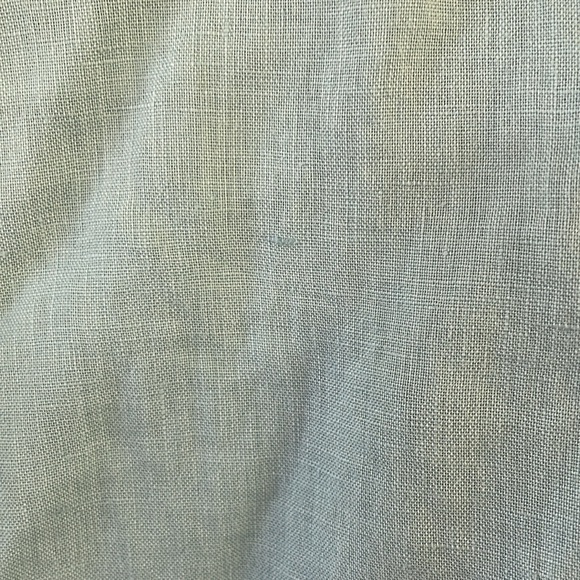 Conrad C Collection Women’s Linen Shirt Button Up Size 14 Blue - Picture 6 of 7